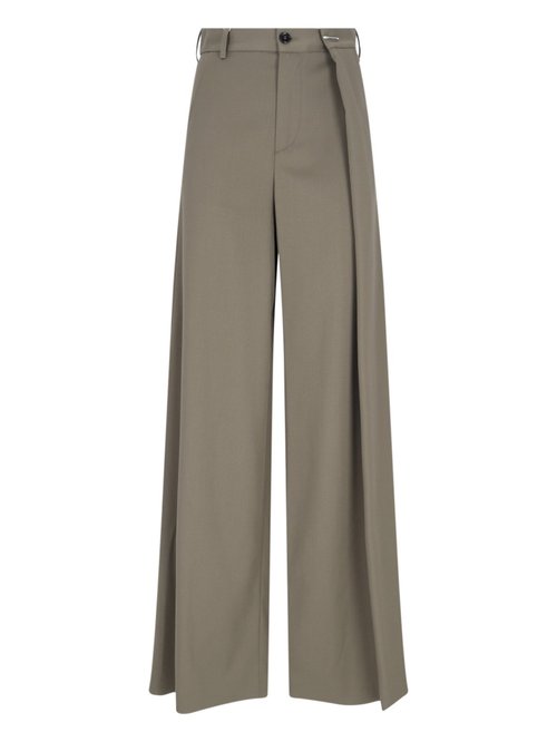 MM6 Maison Margiela Trousers Green - S52KA0513 S47848 741
