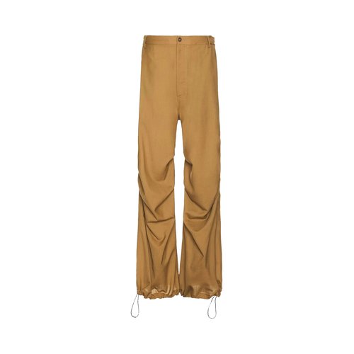 MM6 Maison Margiela Wide Leg Exagerated Knee Trousers | Size 46 - SH0KA0037 M35080 132