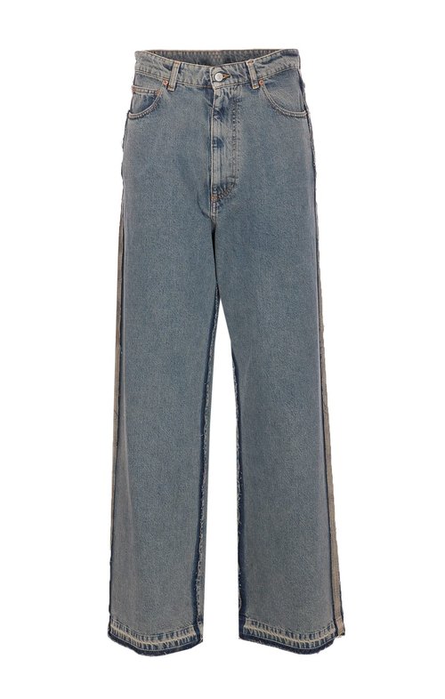 MM6 Maison Margiela Wide Leg Jeans - Light Grey - SH0LA0025S30844_963