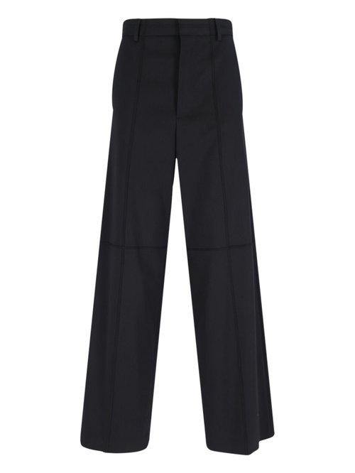 MM6 Maison Margiela Tailoring Wool Trousers - Black - S52KA0543 S47848900