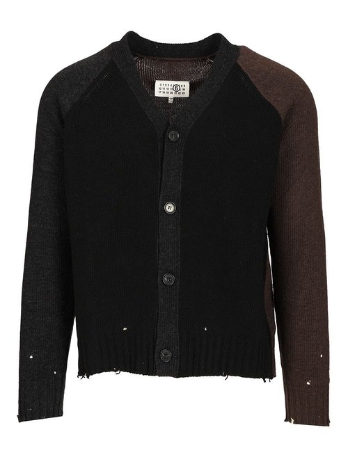 MM6 Maison Margiela Wool Blend Cardigan - SH2HP0013M13160_961