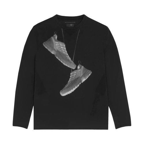 MM6 Maison Margiela x Salomon Sneaker Print T-Shirt | Size M - SH0GC0052 M20101 900