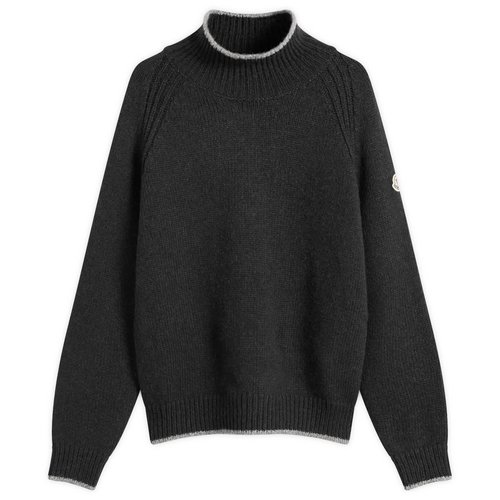 Moncler Alpaca Wool Roll Neck Jumper - Black - 9F00003M7751999