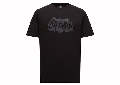 Moncler Batman Logo T-Shirt - Black - J20918C0004189AHD999