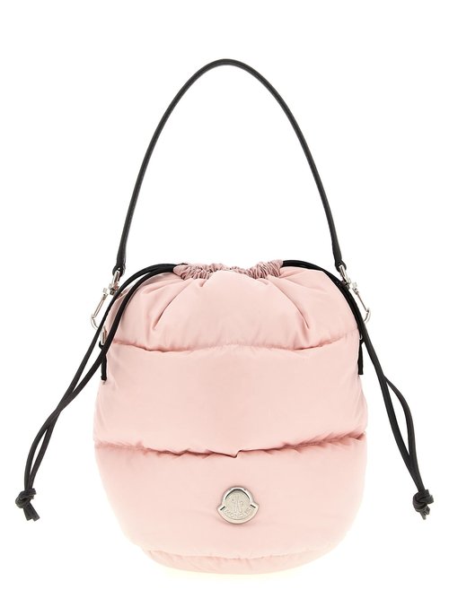 Moncler caradoc Bucket Bag - Blue/Pink/Silver Tone - K209B5I00002M627550O