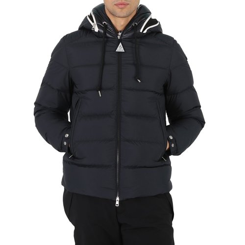 Moncler Cardere Puffer Down Jacket - Black/White - H20911A00105-54A81-999