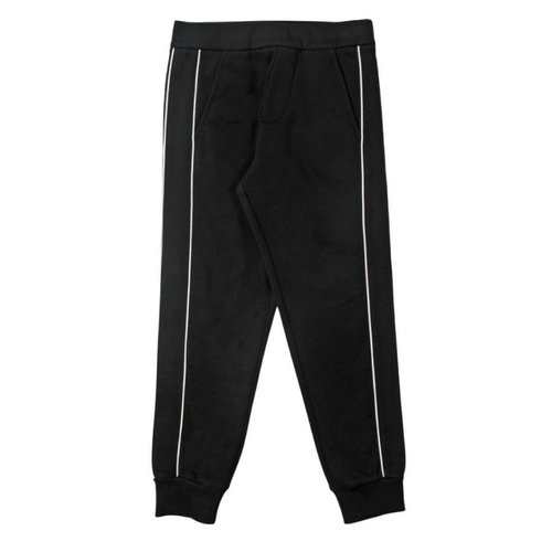 Moncler Contrast Piping Track Pants - Black/White - H29548H00003809B3