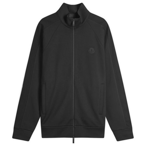 Moncler Cotton Fleece Zip Up Jacket - Black - 8G0001289AZY999