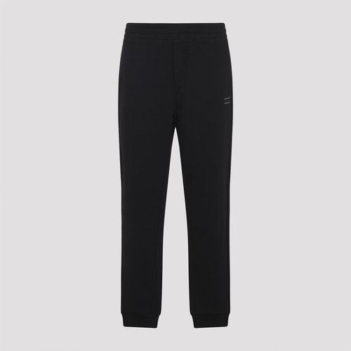 Moncler Cotton Track Pants - L10918H00002.89AZY999BLACK