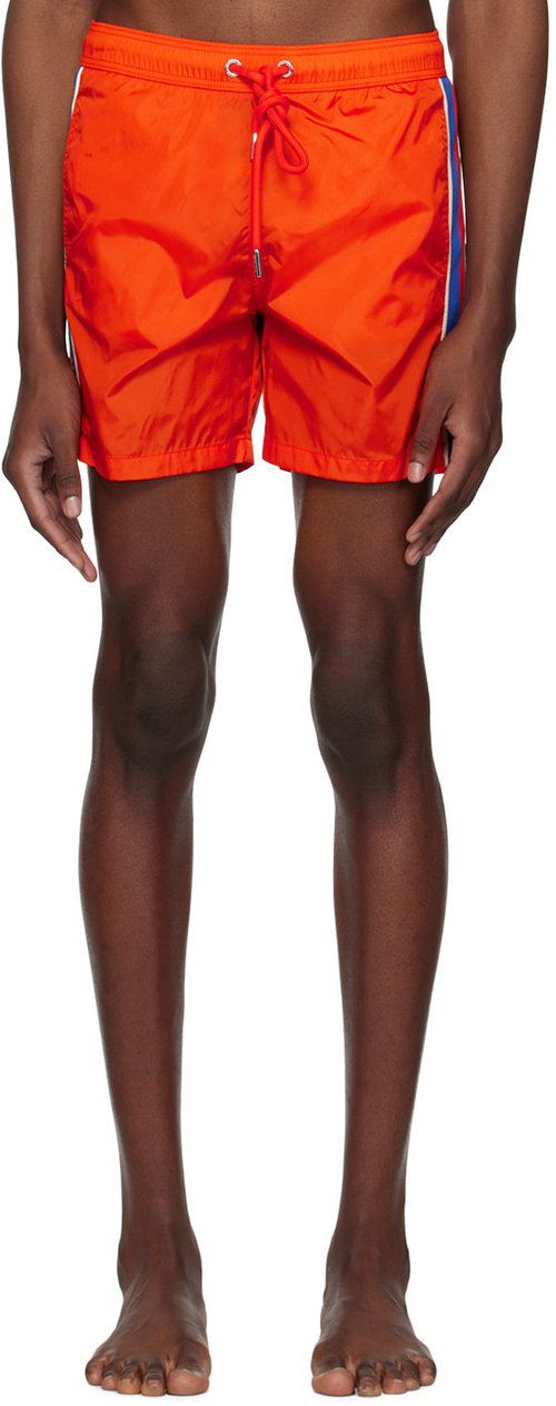 MONCLER スイムショーツ 水着Orange MONCLER スイムショーツ 水着 Orange（Moncler Enfant ロゴ