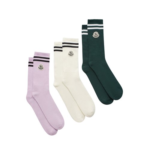 Moncler FRGMT Hiroshi Fujiwara Pack of 3 Socks - Multi-coloured - H209U3G00001