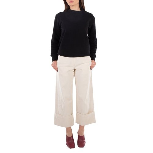 Moncler Genius Cropped Cotton Trousers - Beige - H20942A00003-M2338-070