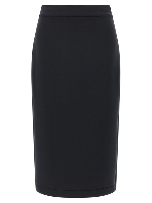 Moncler Genius Moncler Edward Enninful Ee72 Neoprene Skirt - K24038H0000189A8K_999