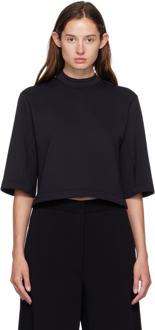 Moncler Genius Moncler x Edward Enninful Neoprene T-shirt - Black - K24038C0000289A8K_999