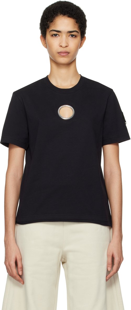 Moncler Genius Moncler x Willow Smith Grommet T-shirt - Black - J209T 8C00006 -