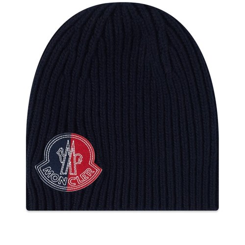 Moncler Genius Two Tone Patch Beanie - Black - 3B00018M1115999