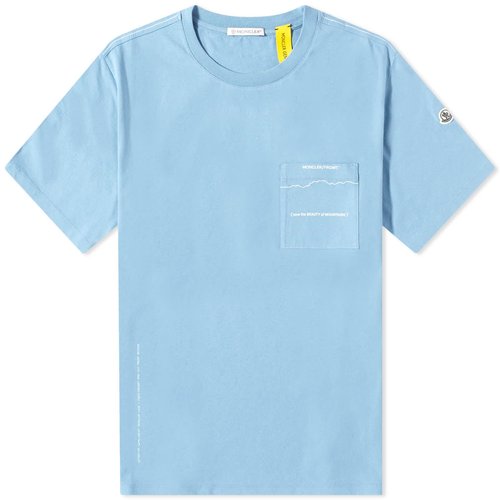 Moncler Genius x Fragment T-Shirt - Blue - 8C000M326505710