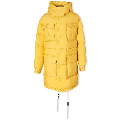 Moncler Genius x Palm Angels Pentaflake Long Parka - Yellow - 1C000M337702130