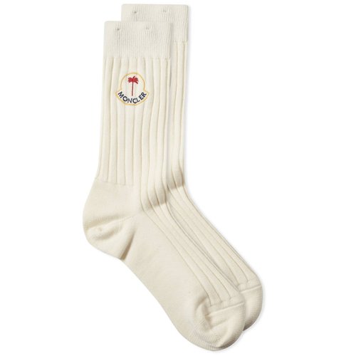 Moncler Genius x Palm Angels Socks - White - 3G000M124101034