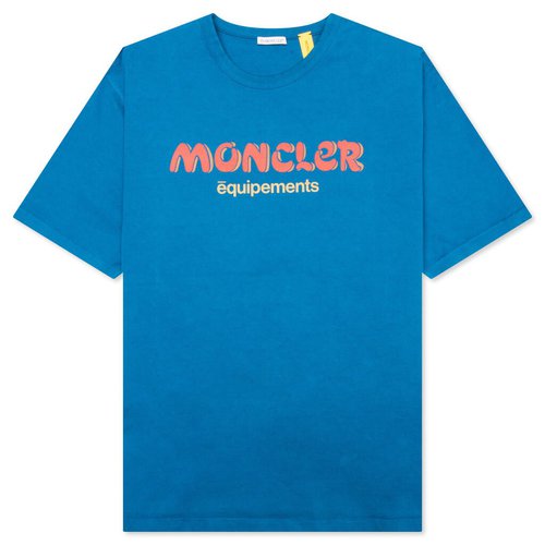 Moncler Genius x Salehe Bembury Logo T-Shirt - Navy - I209D8C00001M3236-778