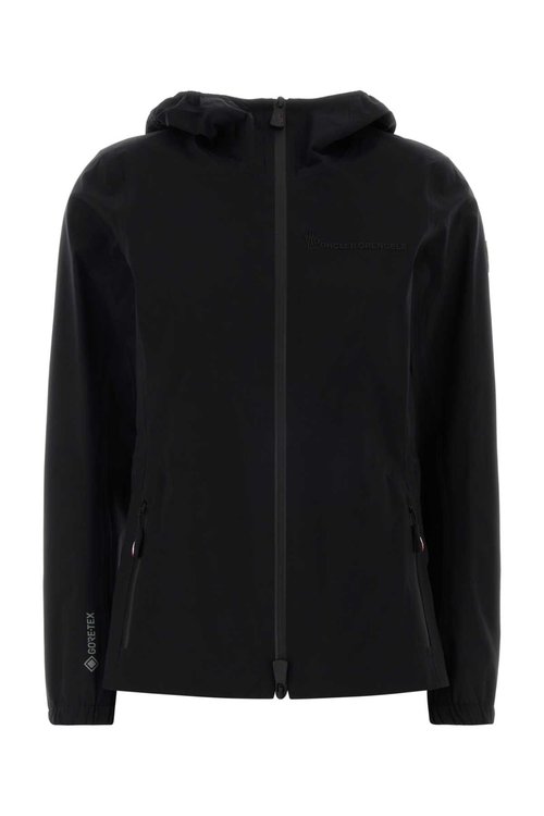 Moncler Grenoble Black Gore-tex Valles Windbreaker - 999 - L10981A000105987M999