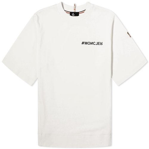 Moncler Grenoble Logo T-Shirt - Neutrals - W8C000-02-83927