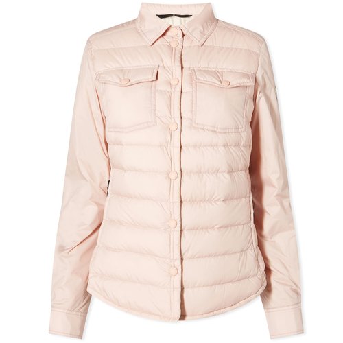 Moncler Grenoble Padded Averau Shirt Jacket - Pink - 1G00001596K751U