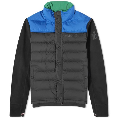 Moncler Grenoble Teddy Fleece Jacket - Brown/Black - 8G00014M3263P99
