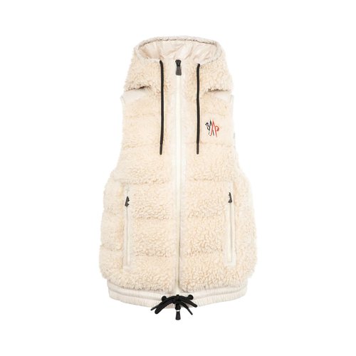 Moncler Grenoble Teddy Fleece Vest - 8G00014899A921G
