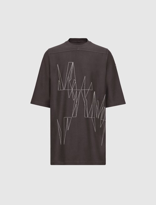 Rick Owens x Moncler Jumbo Short Sleeve T-Shirt - Black - MU01F8C04-89B7R