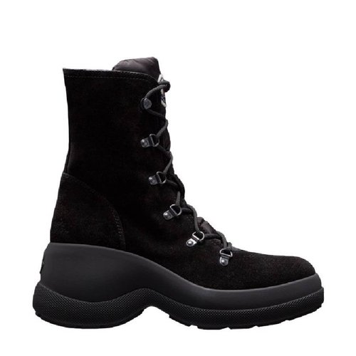 Moncler Lace-Up High-Top Boots - Black - I209B4F00180-M3647-999