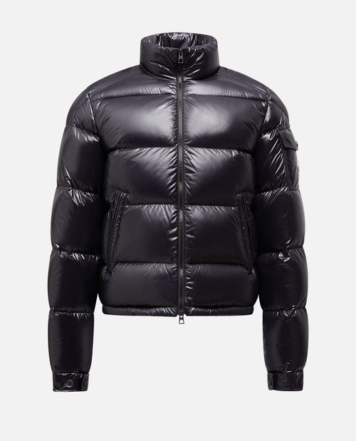 Moncler Levitha Cropped Jacket - Black - 1A00061596XE999