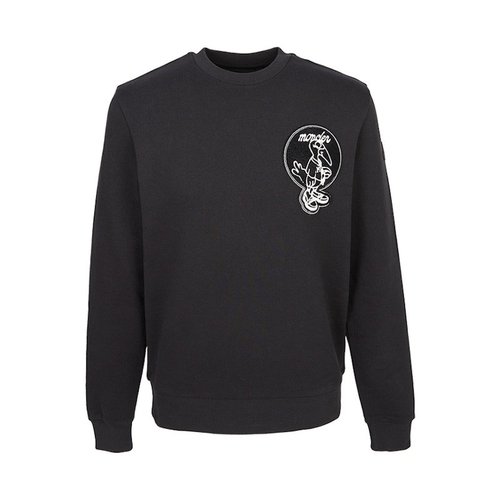 Moncler Logo Sweatshirt - Black - K2-091-8G00019-899V4-998