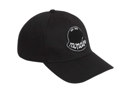 Moncler LogoPatch Adjustable Cap - Black - K20913B000300U082
