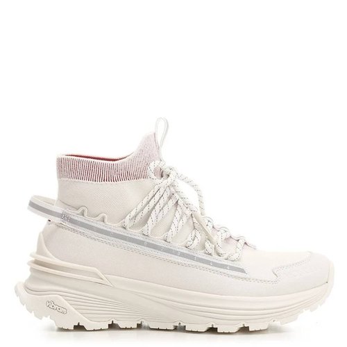 Moncler Monte Runner Knit Lace-Up - White - H209B4M00140-M2056-P04