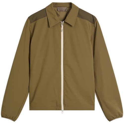 Moncler Nylon Seersucker Shirt - Green - 2F00010598NV8A4