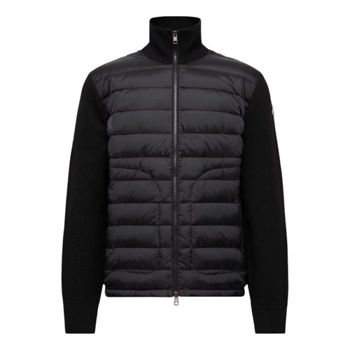 Moncler Padded Zip Up Cardigan Jacket 25FW - Black - K2-091-9B50700-A9341-999