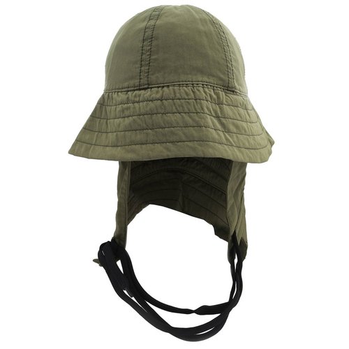Moncler Quilted Bucket Hat - Black/Green - H109H3B00001-M1716-840