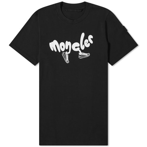 Moncler Running T-Shirt 'Black' - 8C000138390T998 | Solesense