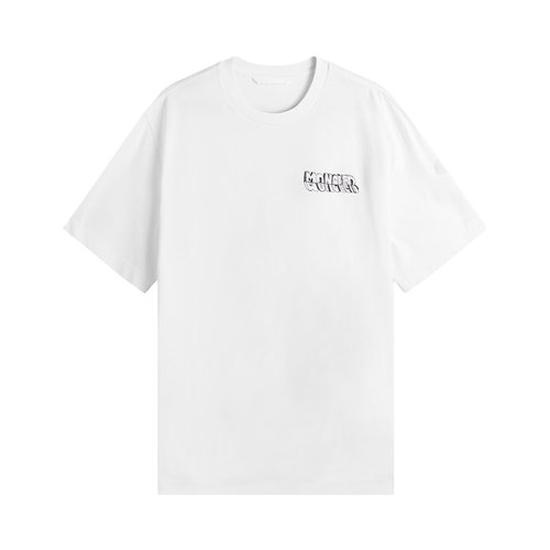 Moncler Short-Sleeve T-Shirt - White - 8C0003689AUG00A
