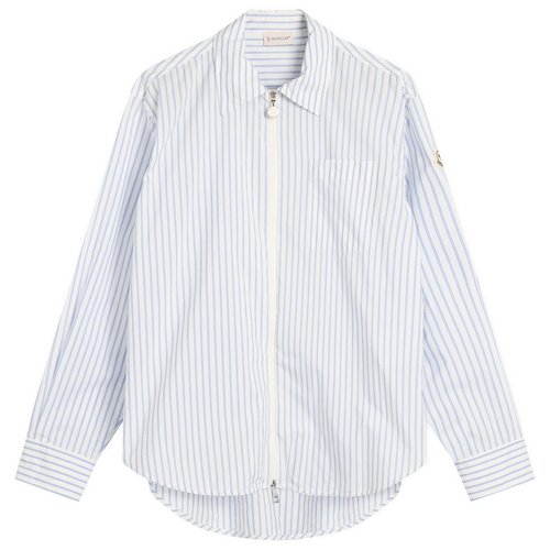 Moncler Striped Shirt - Open White - 2F00016598S1F00