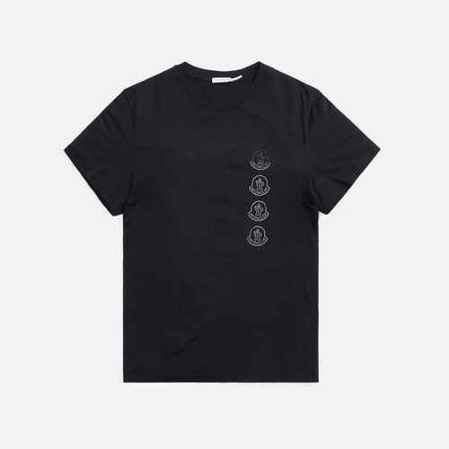 Moncler T-Shirt - Black - 8C00033829H8999