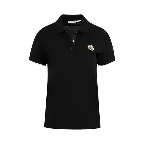 Moncler Toggle Waist Polo Shirt - 999 - 8A0000484720999