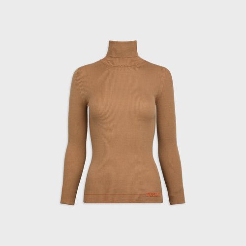 Moncler Turtleneck Sweater - Tan - K20939F00009M1180