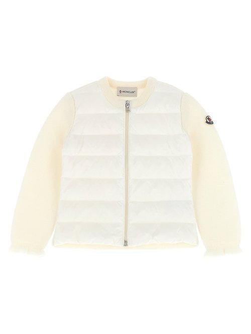 Moncler Two-material Cardigan - 4 - K29519B00003M1131040