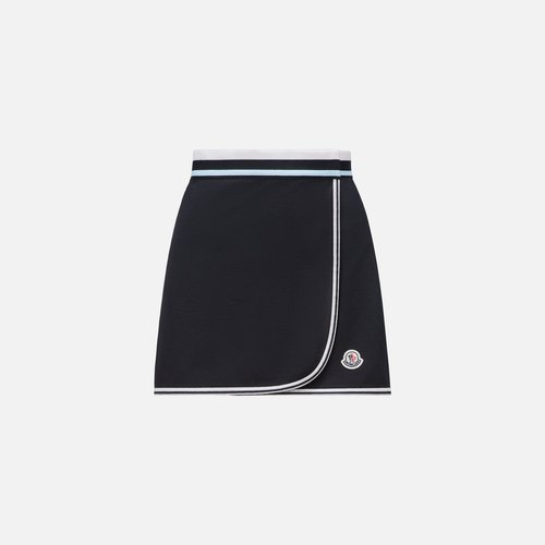 Moncler Wrap Skirt - Dark Navy Blue - 0938H20778