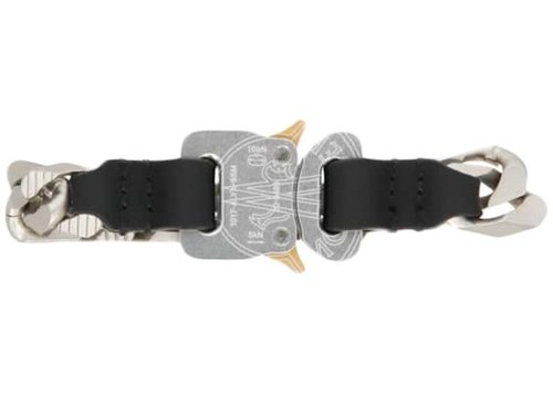 Moncler x 1017 ALYX 9SM Bracelet - Silver/Black - 20-9-Y6-I702-00001