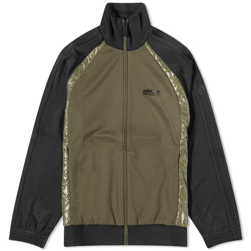 Moncler x adidas Zip Up Knit Track Jacket - Black/Olive - 8G000-M2291-03-F98