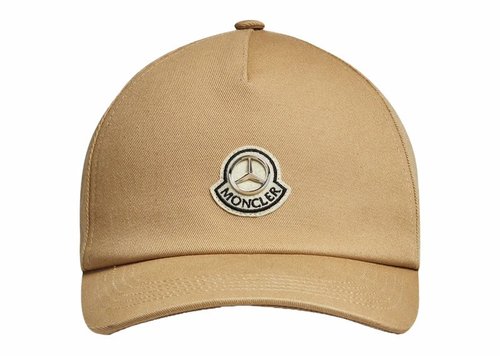 Moncler x MercedesBenz NIGO Gabardine Baseball Cap - Beige