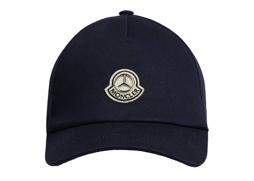 Moncler x MercedesBenz NIGO Gabardine Baseball Cap - Night Blue